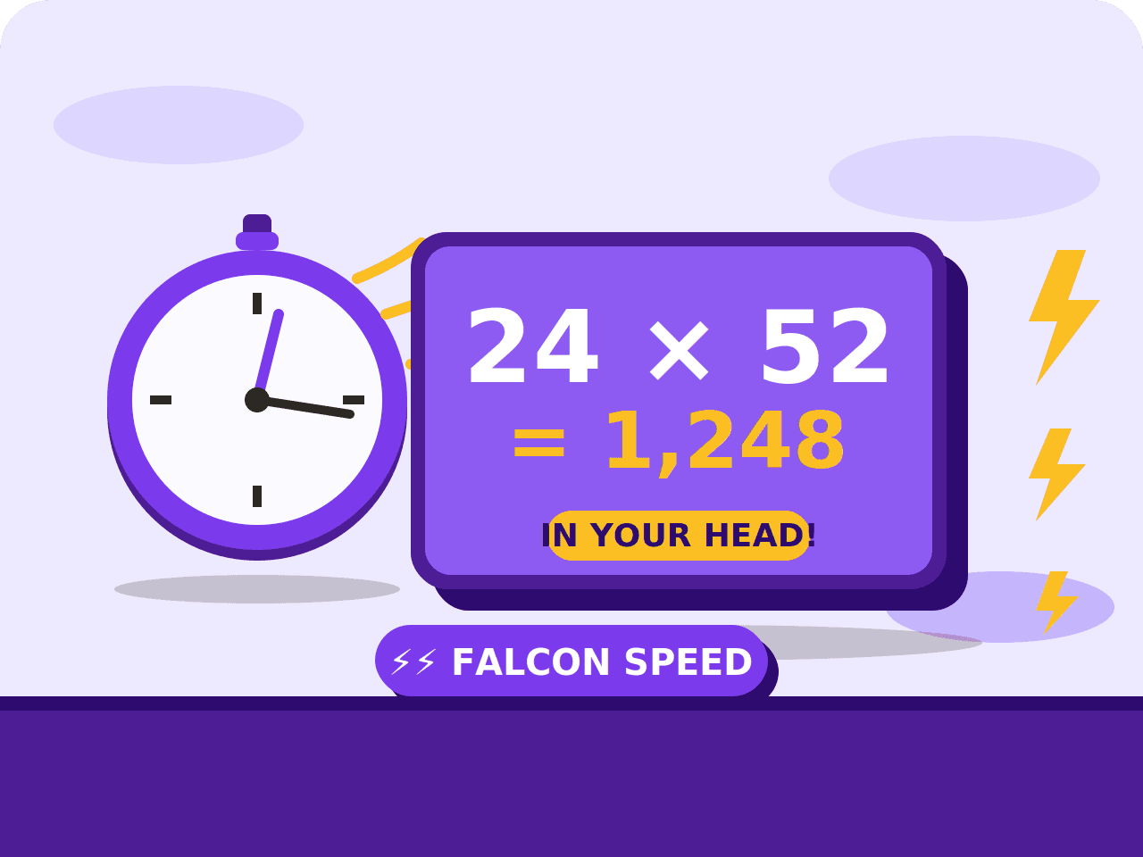 Speed Math Falcon