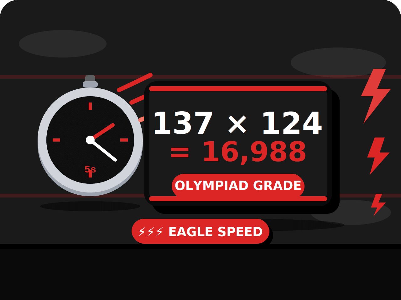 Speed Math Eagle